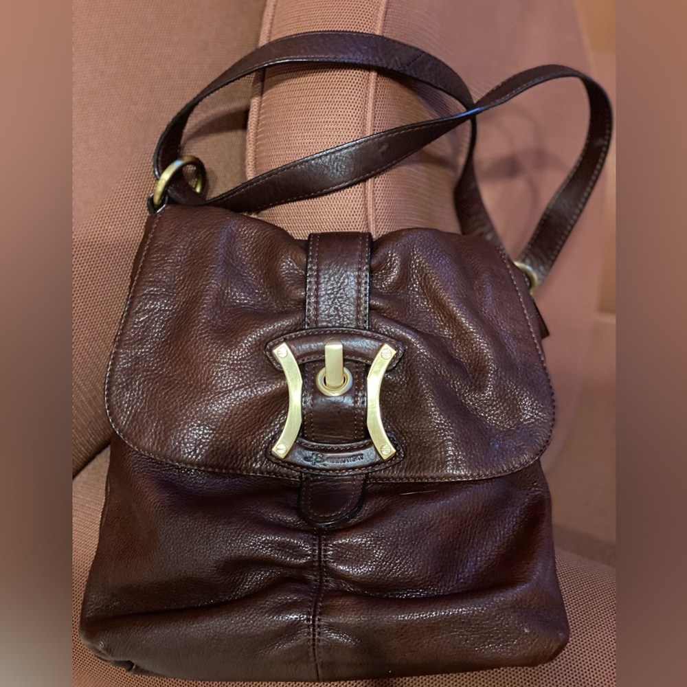 b makowsky 100% genuine leather beautiful vintage bag in perfect condition